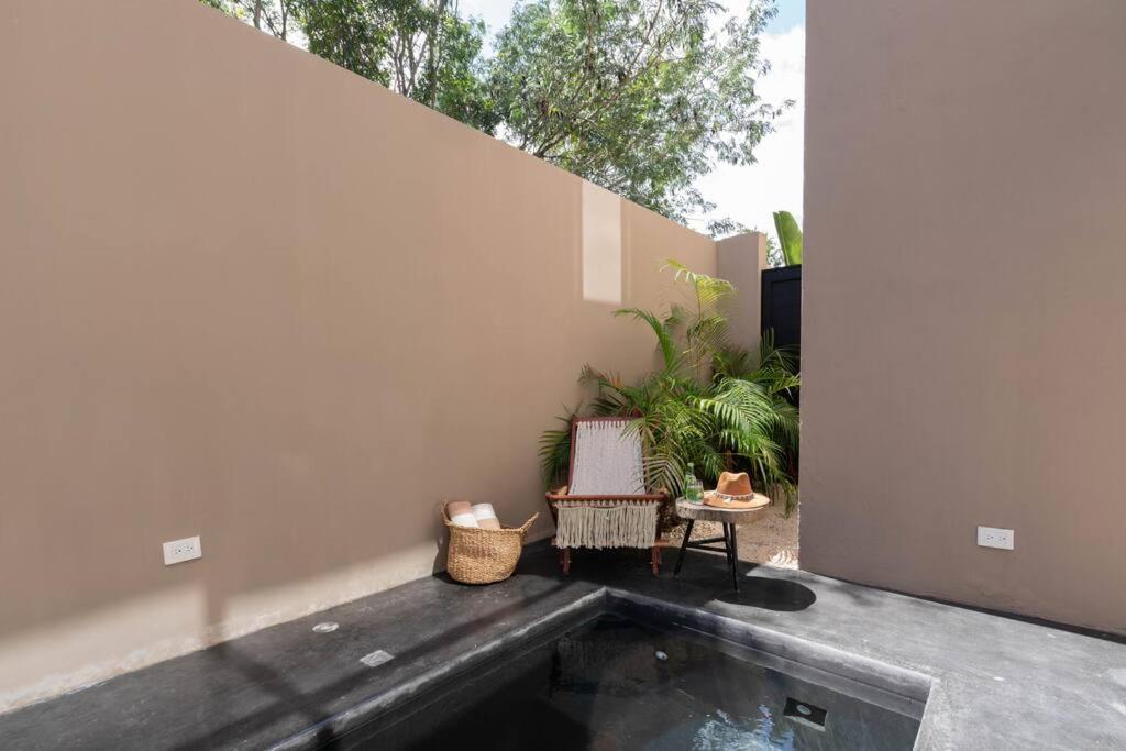 Апартаменти Lujoso Departamento Boho-Chic Con Alberca Privada Тулум Екстер'єр фото