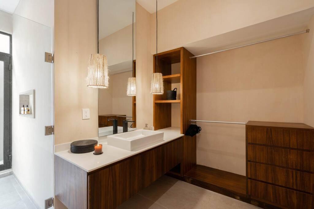 Апартаменти Lujoso Departamento Boho-Chic Con Alberca Privada Тулум Екстер'єр фото